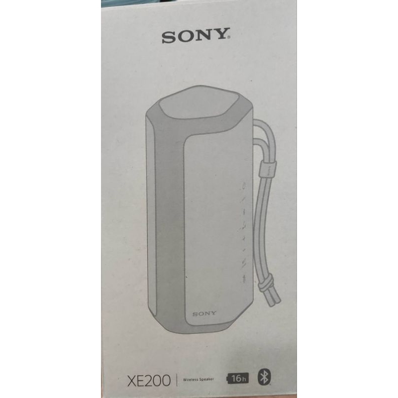 sony索尼 SRS-XE200 可攜式無線防水藍芽喇叭[灰色〕