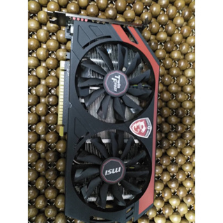 微星 N750 TI GAMING 2GD5/OC 顯示卡-故障品(風扇可轉無畫面輸出)