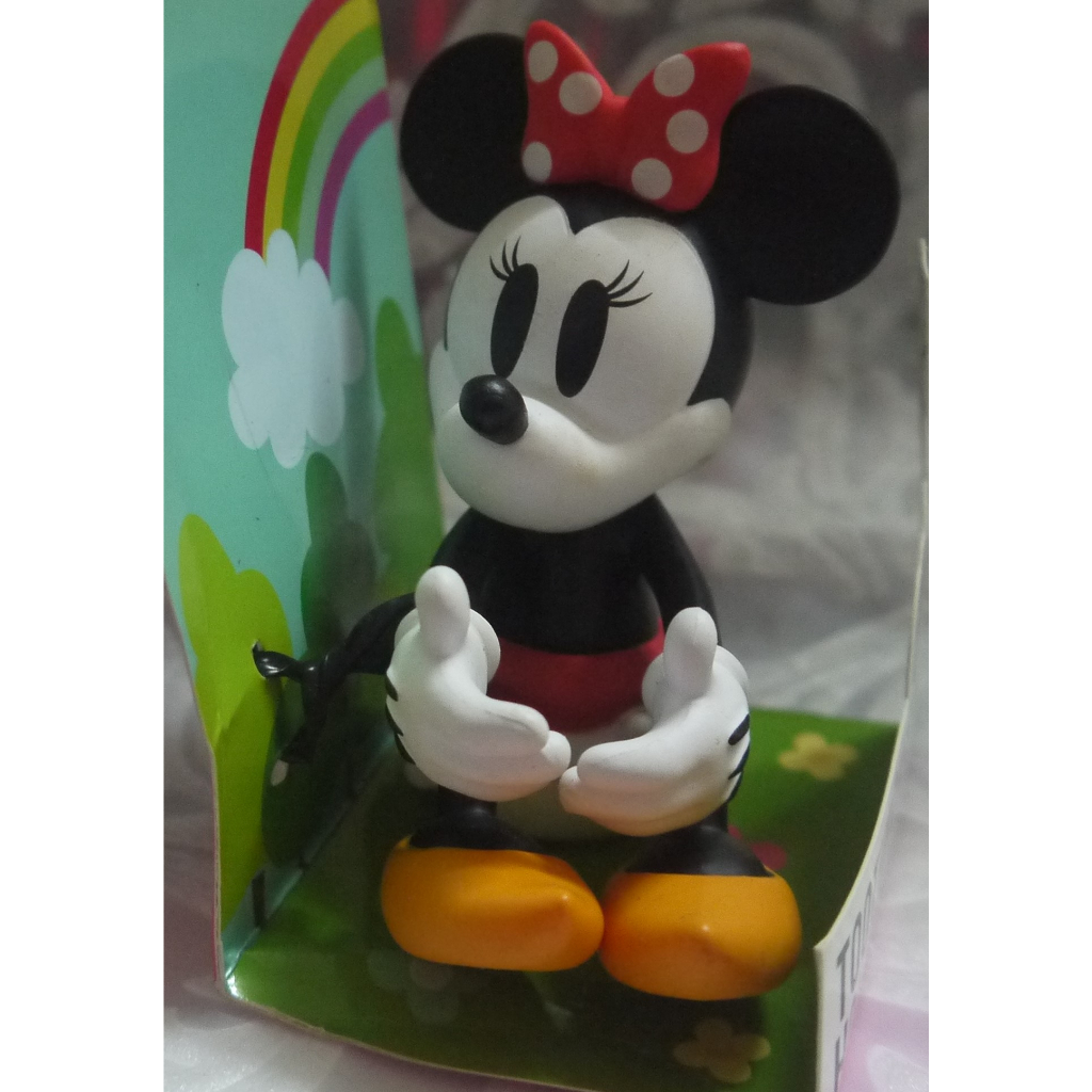 日版﹝Disney﹞限定※Mickey Mouse米老鼠/米奇※【米妮Minnie抱姿坐姿公仔】牙刷架/筆筒
