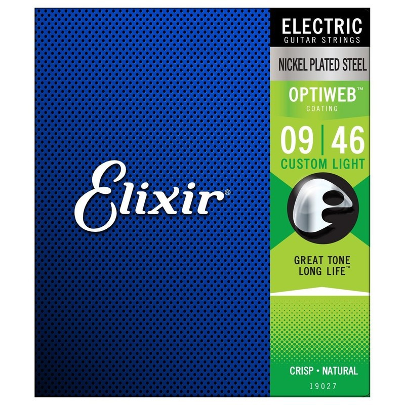 【鼓吉音樂】Elixir 19027 OPTIWEB 超薄膜電吉他弦（09-46）