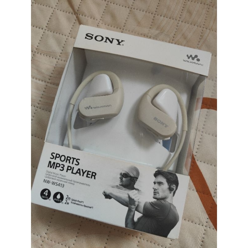 二手 sony游泳防水耳機 很少用 包裝配件齊全