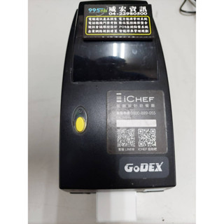 iCHEF GODEX DT2X 條碼 標籤印製機 條碼機 標籤機 出單機 卡紙 無法列印 無法出紙 熱感標籤機 維修
