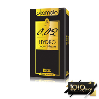 【1010SHOP】岡本 Okamoto 0.02 水感勁薄 55mm 保險套 6入 / 單盒 HYDRO 安全套