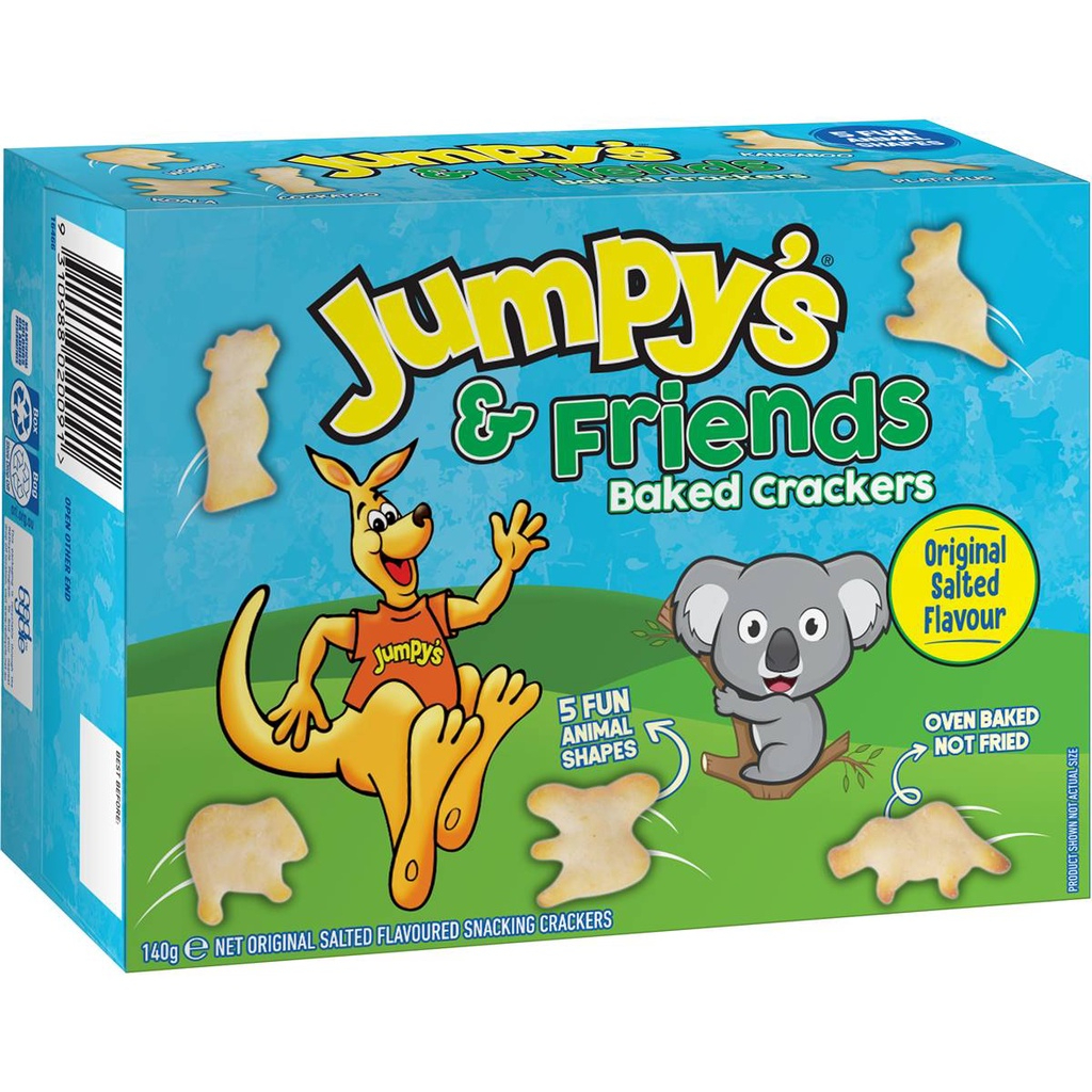 Jumpy's澳洲袋鼠與森林朋友烘烤餅乾/ 經典原味　eslite誠品