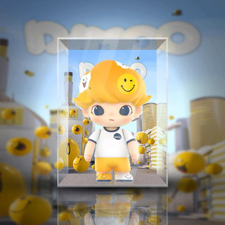 《Yao 挖寶趣》POPMART 泡泡瑪特 DIMOO × SMILEYWORLD 1000% 設計師公仔 專用展示盒