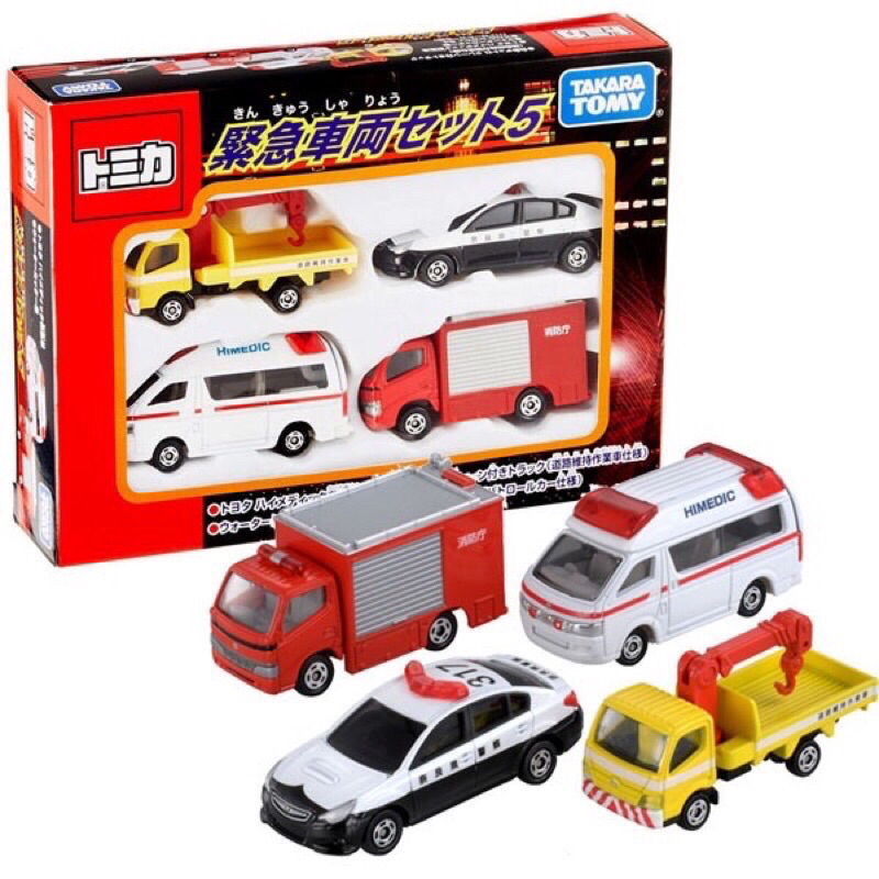 Tomica 多美小汽車 緊急車輛組（4車入）