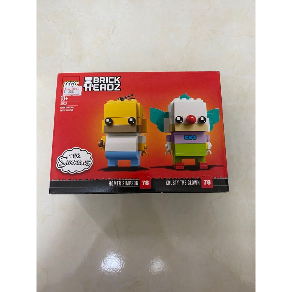 LEGO 41632 Brickheadz 大頭系列 辛普森與小丑 *