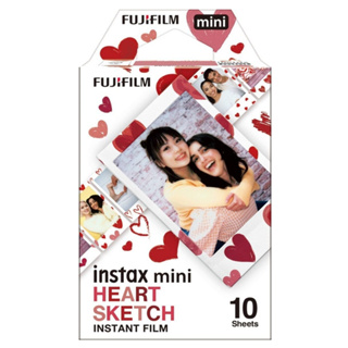 ~NEW~ 愛心素描 HERT SKETCH FUJIFILM 富士 instax mini 拍立得底片 mini11