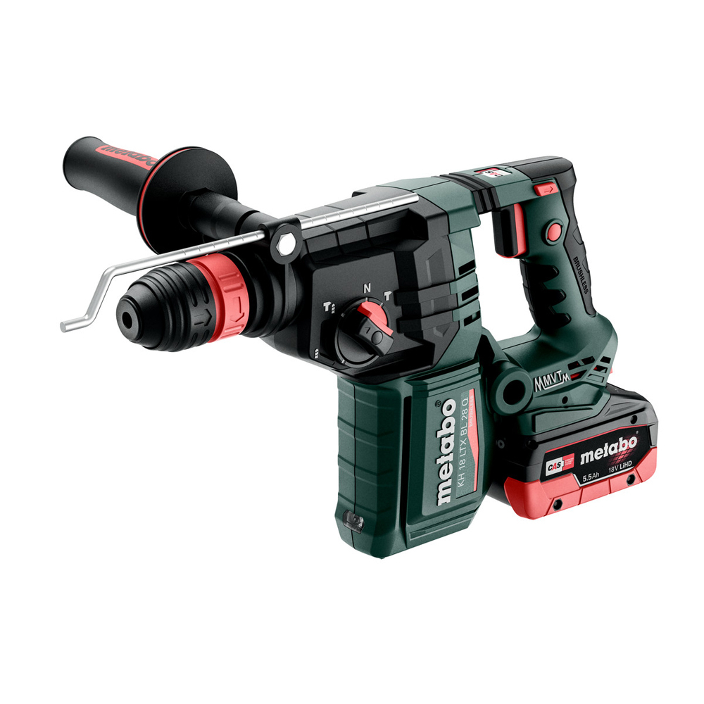 metabo 美達寶 18V鋰電快拆無刷三用鎚鑽5.5HD雙電套裝(metaBOX) KH 18 LTX BL 28 Q