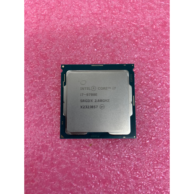 報帳用CPU intel i7-9700E 已無功能