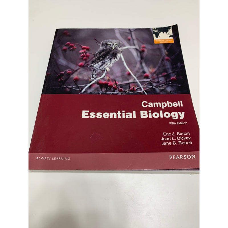 Campbell Essential Biology 基礎生物學原文書｜Person｜二手書