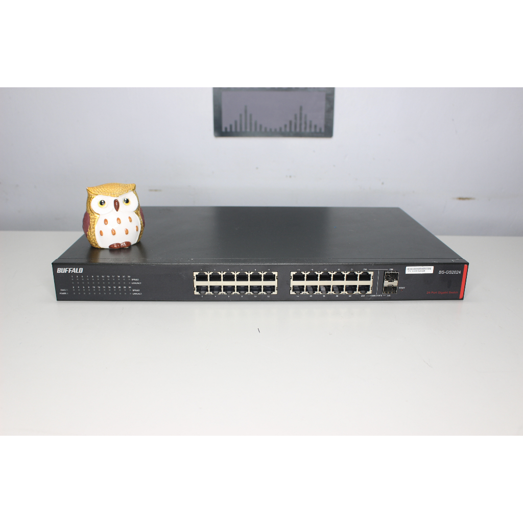 BUFFALO BS-GS2024 Layer 2 Giga Smart Switch 24 Port