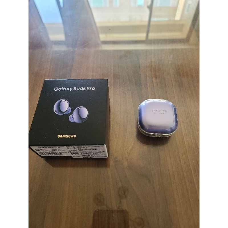 Samsung 三星 Galaxy Buds Pro 真無線藍芽耳機 含透明保護殼 紫色