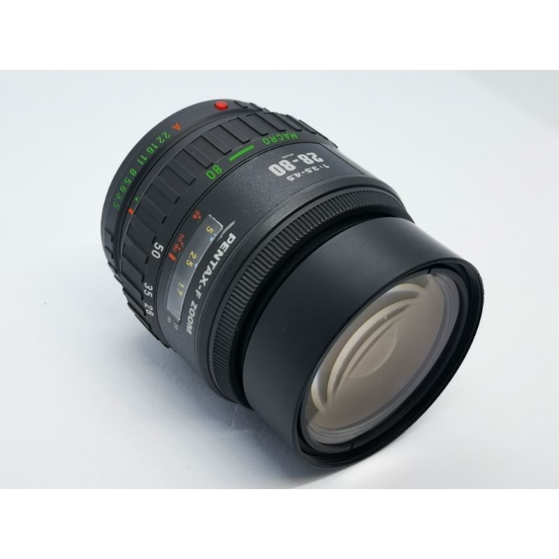 ＃1500 單眼底片膠片相機 Pentax-F 28-80mm f/3.5-4.5 Macro＃ pk卡口