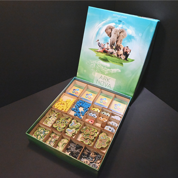 烏鴉盒子收納：方舟動物園 CROWBOX收納盒 桌遊 桌上遊戲【卡牌屋】