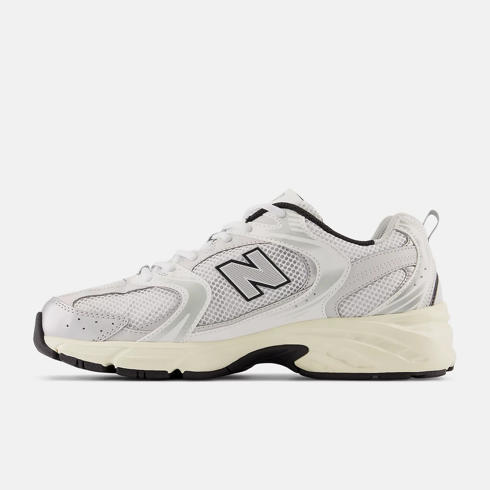 New Balance 530系列 男女 復古運動鞋-白銀-D楦-MR530TA