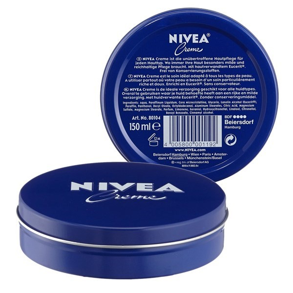 NIVEA 妮維雅 150ml德國歐洲原裝進口 高保濕修護面霜 身體乳霜 小藍罐 臉部及身體適用 擁有百年護膚專業經驗