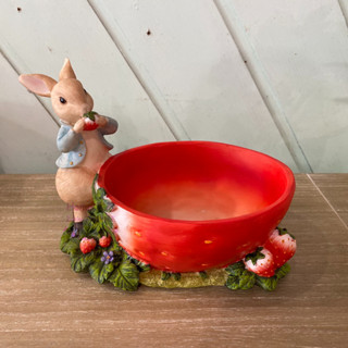 正版 彼得兔 比得兔 超取限1個 peter rabbit 草莓小果盤 置物盤 糖果盒 居家 店面 送禮 雜貨王