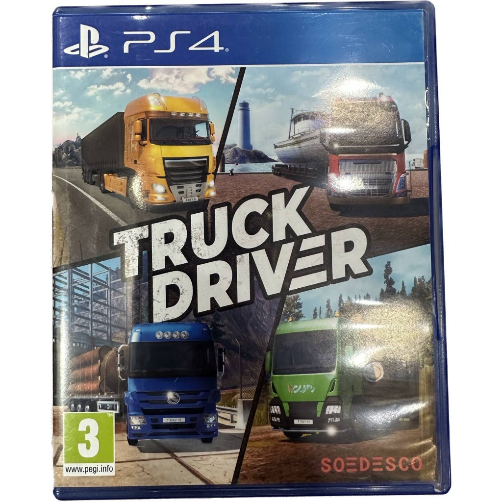 【艾達電玩】中古 PS4 卡車司機 貨車駕駛 Truck Driver 歐版 中文版