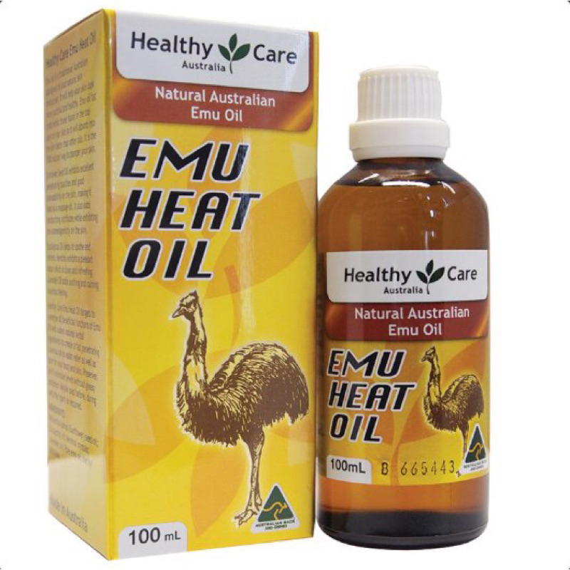 澳洲Healthy care 鴯鶓油 Emu Heat Oil 100ml