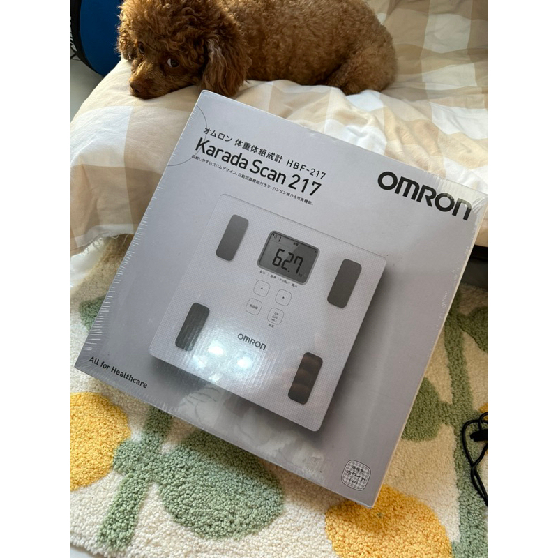 Omron 歐姆龍 HBF-217 體脂計 白