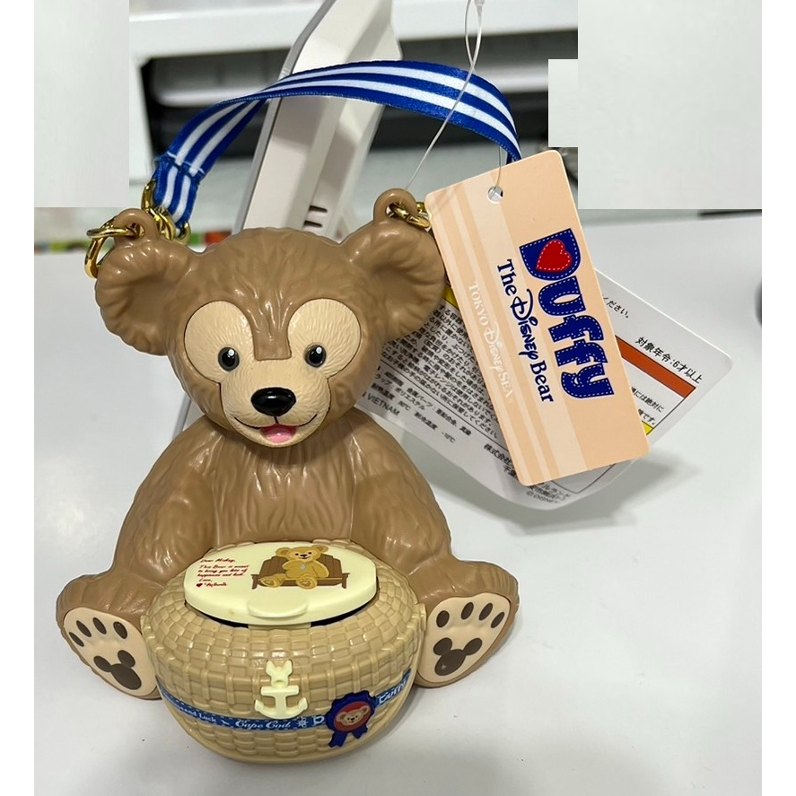 【二手】東京迪士尼 海洋 Duffy 達菲 吊飾 糖果收納盒 置物盒