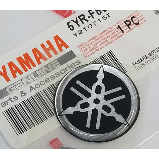 YAMAHA 山葉 原廠 LOGO 音叉 勁戰 六代 125 VINO 125 盾牌 立體 標示 貼紙 前面板 盾牌