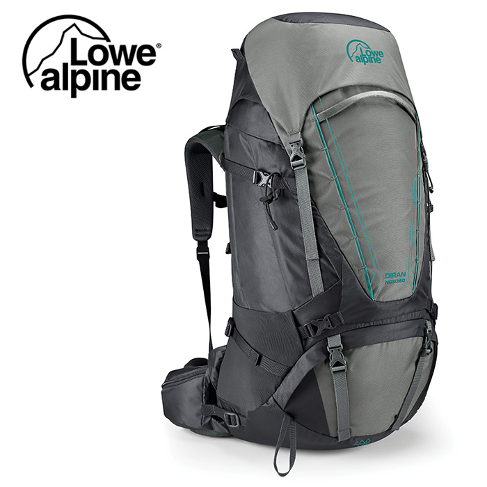 【Lowe Alpine 英國】Diran ND 60:70 重裝登山背包 女款 灰石 #FMQ07｜登山健行後背包