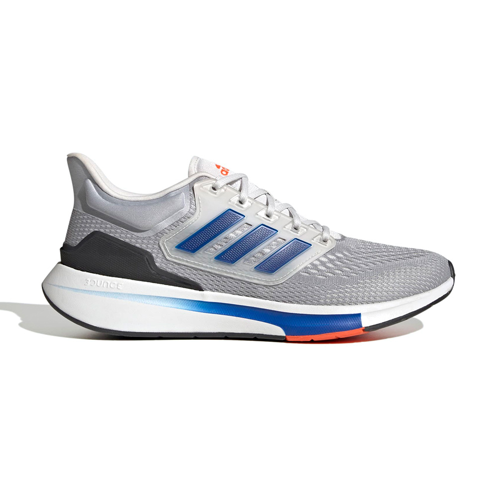 Adidas EQ21 RUN 男鞋 白灰藍 舒適 緩震 機能 透氣 輕量 慢跑鞋 運動鞋 GY2195