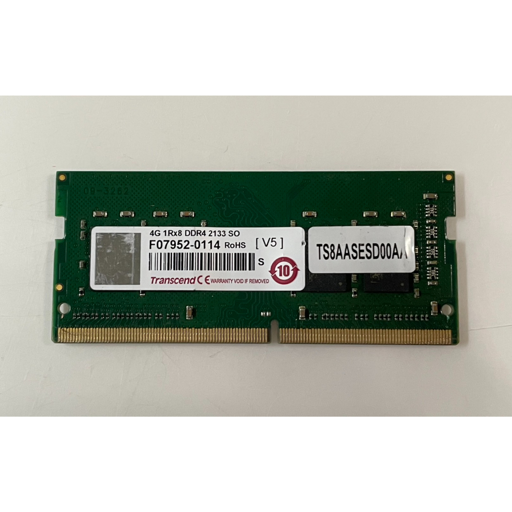 《郭大@記憶體》二手筆記型 DDR4 4G記憶體/Transcend創見 D4 4G 2133