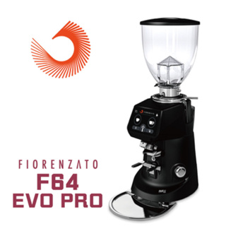 【Fiorenzato】F64 EVO PRO營業用磨豆機/HG1501MBK(220V/霧黑)|Tiamo品牌旗艦館