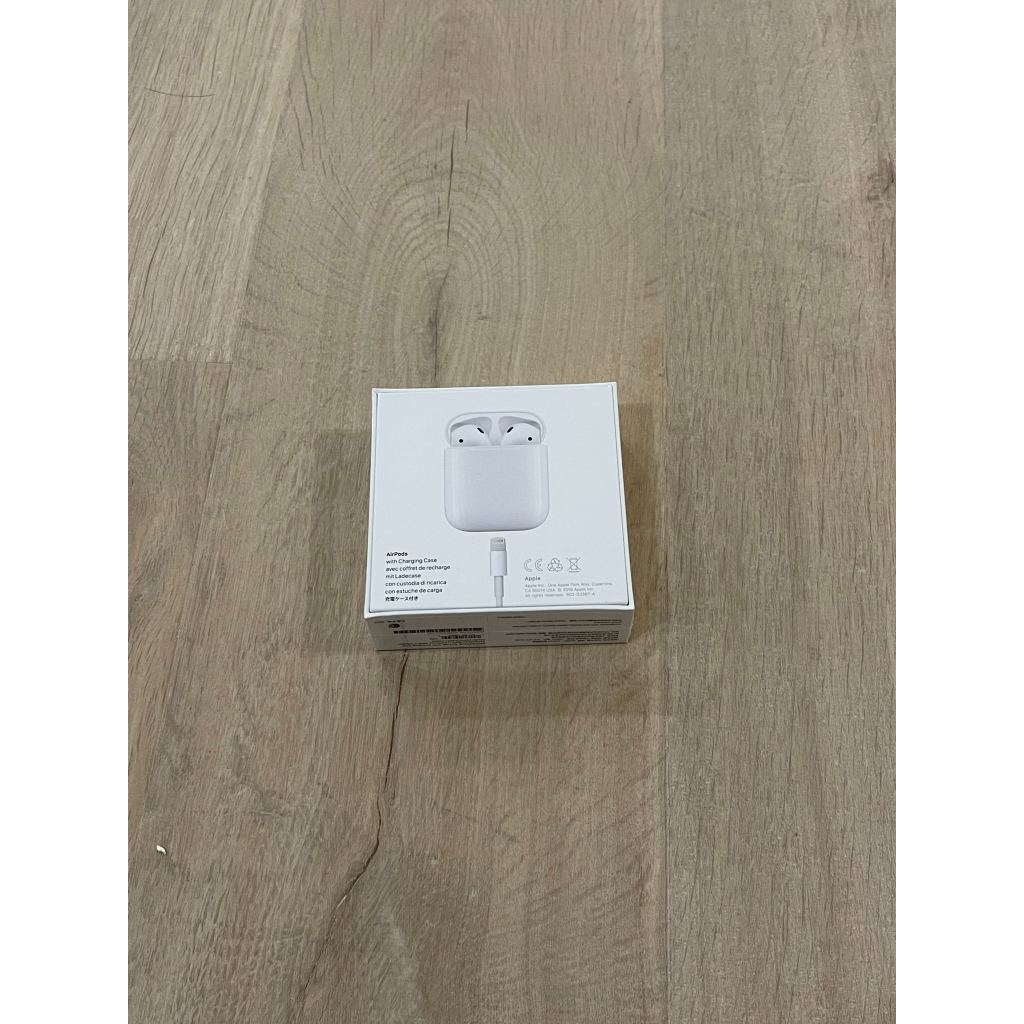 全新未拆封 Apple AirPods 2代 搭配充電盒 無線藍牙耳機  信用卡贈品