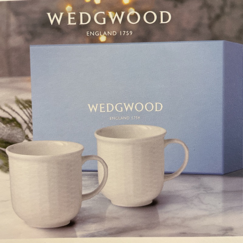 WEDGWOOD x LEXUS 全白 骨瓷 馬克杯