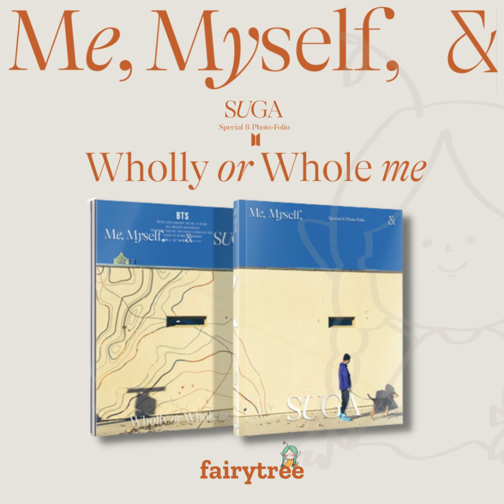 仙女樹🌟 現貨 閔玧其 SUGA Myself, and SUGA ‘Wholly or Whole me’ 寫真書