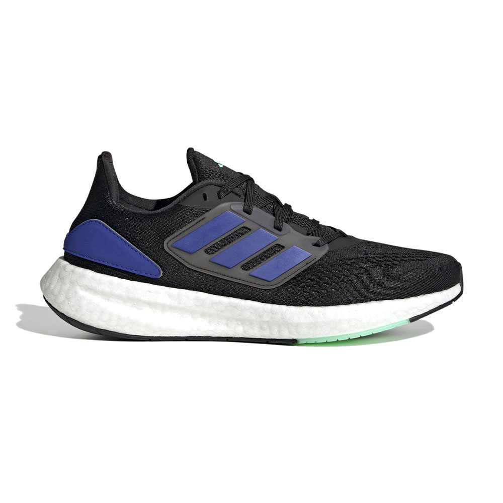 Adidas Pureboost 22 男 黑藍 緩震 彈力 舒適 運動 慢跑鞋 HQ8584