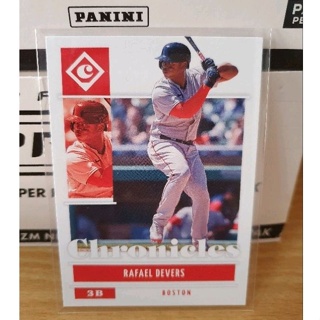 Panini Chronicles Rafael Devers MLB 棒球卡 球員卡