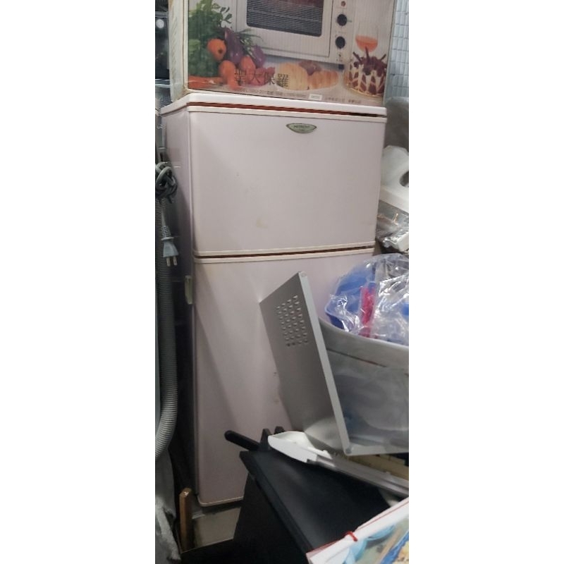 二手中古日立90公升小雙門冰箱，型號R-808，保固3個月，請詢問大戶藥師