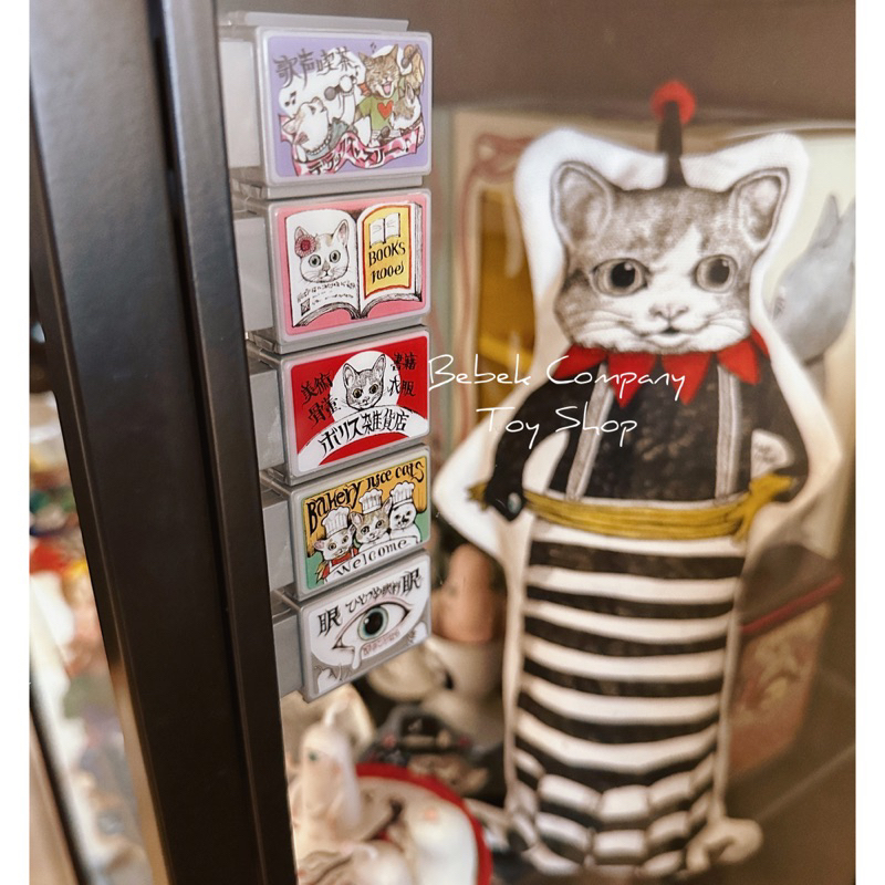 現貨在台 可挑款 已拆盒確認 共五款♥️ 樋口裕子 HIGUCHI YUKO 磁鐵 招牌 燈箱 盒玩 貓咪 雜貨店 眼科