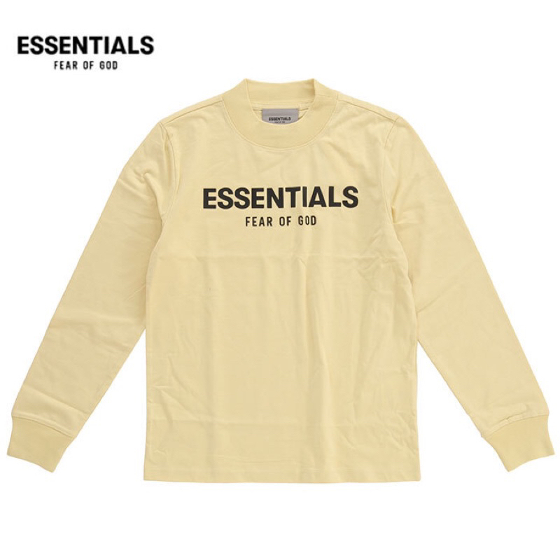 ✴Sparkle歐美精品✴ FOG Essentials 立體logo排字厚磅長袖上衣 童款/女款 現貨真品