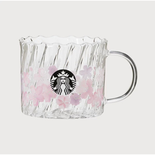 Starbucks官方正品！日本星巴克杯子2023櫻花季櫻花耐熱玻璃杯果汁珍奶茶奶昔茶水咖啡杯355ml