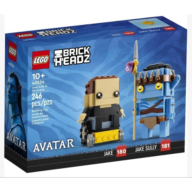 【ToyDreams】LEGO BrickHeadz 40554 阿凡達 Jake Sully &amp; his Avatar