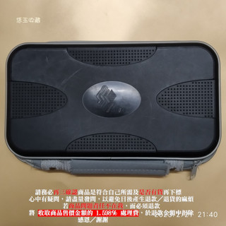 【恁玉收藏】狀況良好《鄰居》冰凍漢堡盒96片硬殼拉鍊收納包(黑) TSHOP黑