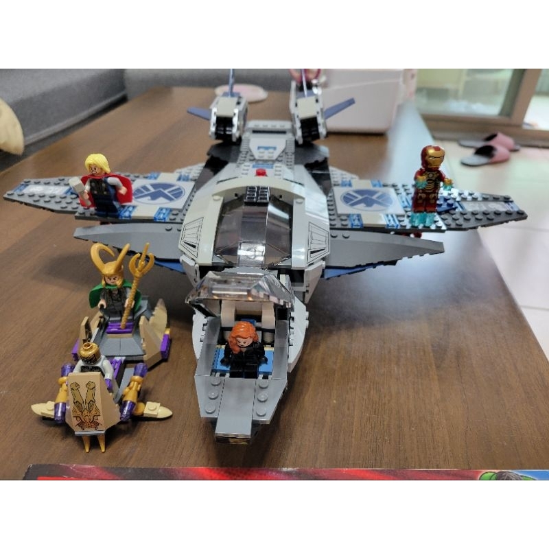 樂高LEGO 復仇者聯盟 6869 昆式戰機 二手
