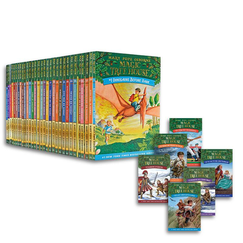 Magic Tree House 1-34 Box Set (34冊合售)/神奇樹屋盒裝套書1-34冊 故事+精美全彩書盒/Mary Pope Osborne eslite誠品