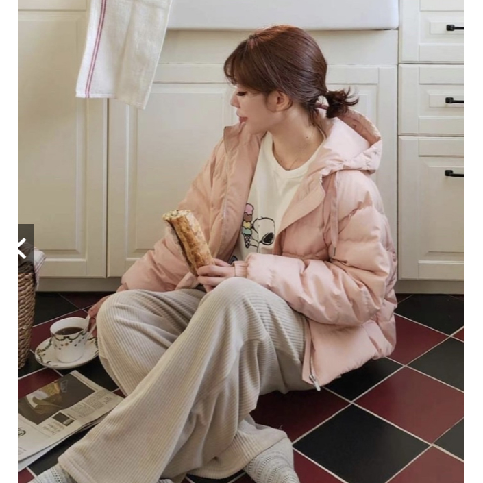 正韓copiner 漂亮歐膩 連帽外套 羽絨外套 匈牙利鵝絨 外套