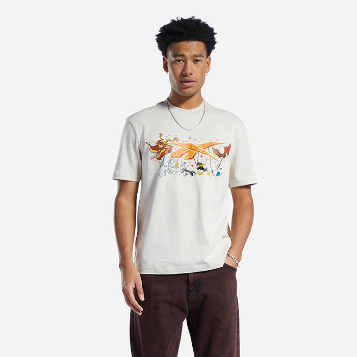 【零碼2XL】Reebok聯名 Looney Tunes 短袖上衣 男/女 HG1515