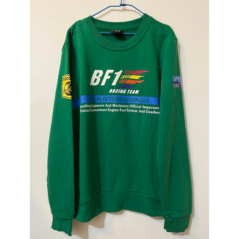 Benetton Formula 1班尼頓一級方程式刷毛棉T