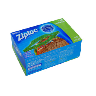Costco《保鮮袋》美國Ziploc密保諾 可封式三明治保鮮袋 16.5x14.9cm 145入/盒(單盒販售)