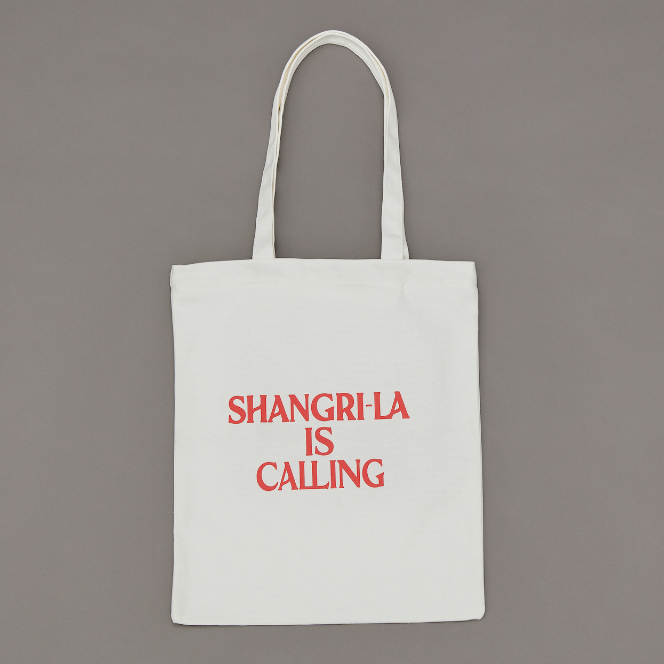 椅子樂團The Chairs ♢ Shangri-La Is Calling 帆布袋 白