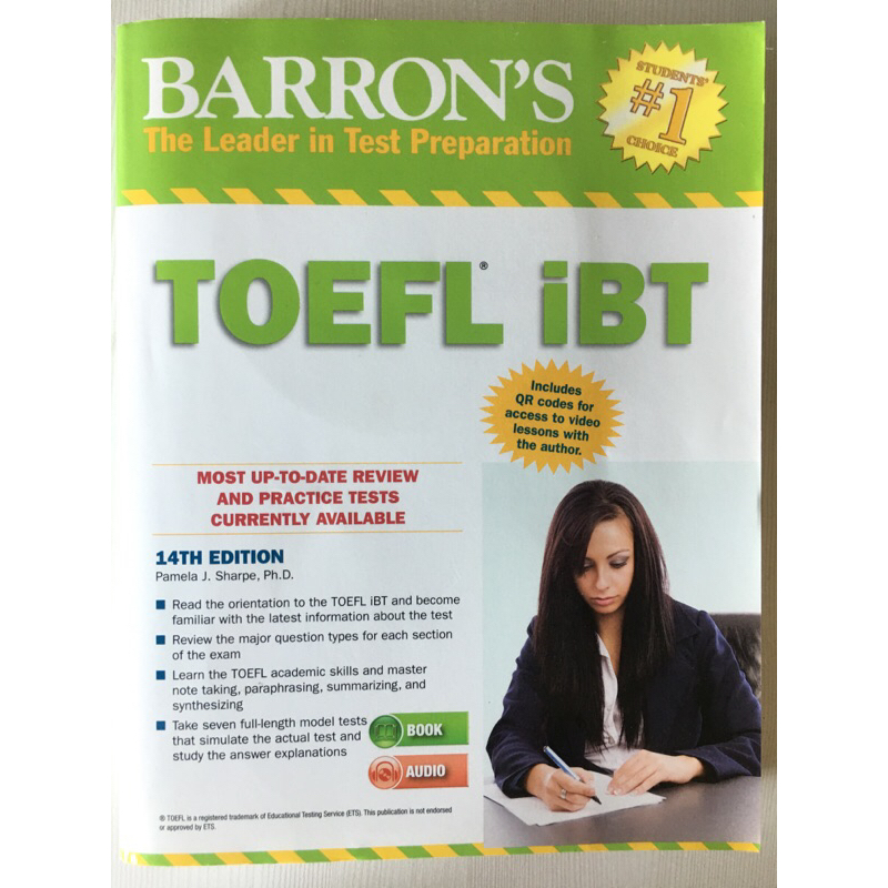Barron’s #1 TOEFL iBT